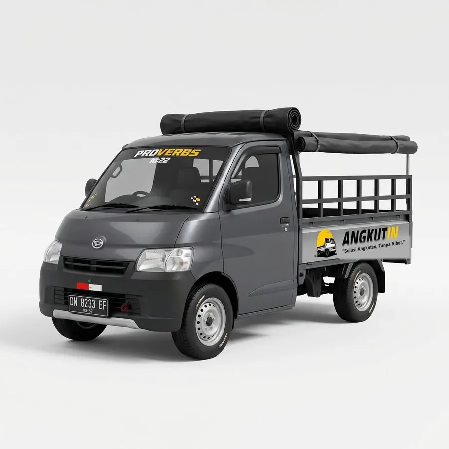 Armada pickup Angkutin Morowali